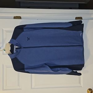 LaKota Products Mens Full Zip Performance Jacket, Blue, Men's size XL